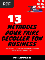 13 Méthodes Des Plus Grands Marketeurs Pour Faire Décoller Ton Business-1