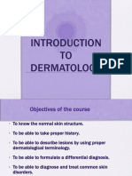 L1,2,3 - Intro, Anatomy, Language of Dermatologydr. Almontaser Bellah