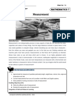 Lesson 1 Measurement