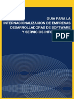 Guía para La Internacionalización de Empresas Desarrolladoras de Software y Servicios Informáticos