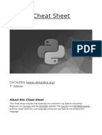 Python Cheat Sheet