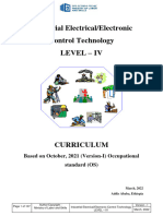 Industrial Electrical/Electronic Control Technology Level - Iv