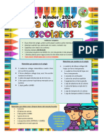 Útiles Escolares Pre Kínder 2024docx