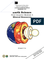 SHS - EARTH-SCIENCE - Q1 - M5 - Mineral Resources