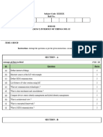 INTERNET OF THINGS Question Paper 21 22