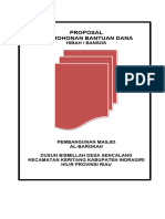 Proposal Pembangunan Masjid