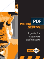 Workplace Stress: A Guide For Employers and Workers