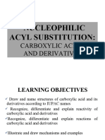 New CHY3201 Chapter 6 Nucleophilic Acyl Substitution Reaction