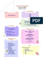 South Korea Front Itinerary