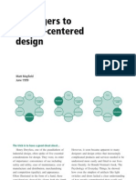 Six Fingers To Human-Centered Design: Matt Mayfield June 1999