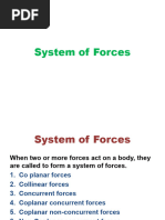 System of Forces