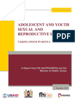 Adolescent Sexual Reproductive Health