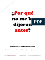 Por Qué No Me Lo Dijeron Antes - 1