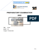 Gauteng Accounting Grade 12 SEPT 2022 P1 and Memo