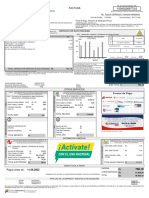 Factura: Servicio de Electricidad