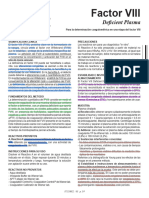 Factor VIII Deficient Plasma SP