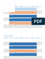 Calendario Tercer Trimestre