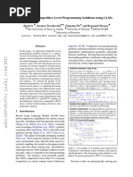 Explaining Competitive-Level Programming Solutions Using LLMs