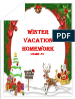 6TH Winter Holidays Homework 2023-24