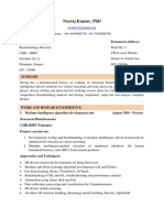 Neeraj Kumar CV