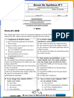 Devoir de Synthèse N°1 2023 2024 (Tadris - TN) (216.55.635.666) 2s SC