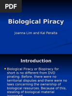 Bio Piracy