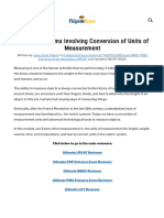 Netsolving Problems Involving Conversion of Units of Measurement