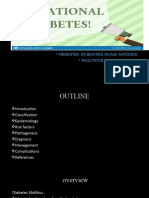 Gestational Diabetes Mellitus (GDM) .Trice