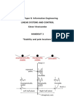 Part IB Paper 6: Information Engineering Linear Systems and Control Glenn Vinnicombe