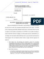 Sambrano V United Airlines-238-Motion To Certify Class Action