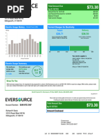 Sample Arlington Eversource Bill - Direct Energy