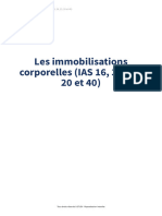 Les Immobilisations Corporelles (IAS 16, 36, 23, 20 Et 40)