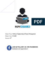 Unit 4 - Software Engineering and Project Management - WWW - Rgpvnotes.in