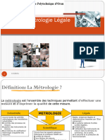 Métrologie Légale Résumé