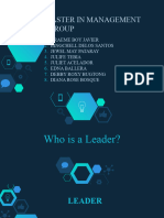 Who Is A Leader