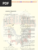 Banco de Preguntas de Geometria y A