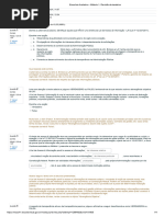 Exercício Avaliativo - Módulo 1 - Revisão Da Tentativa