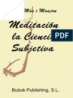 Meditación La Ciencia Subjetiva