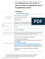 Examen - (APEB2-15%) Caso 4 - Resuelva El Caso Sobre El Régimen Disciplinario Con Base Al Expediente Qu