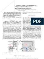 An Accurate AC Current-to-Voltage Converter Based On A Fully Compensated Current Comparator