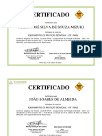 Certificado NR06 - FORTE FIBRA