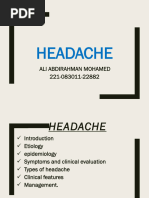 Headache