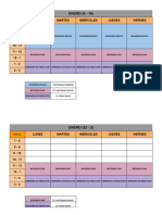 Horario 2do Tetra Gastronomía