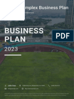 Sports Complex Business Plan