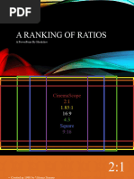 A Ranking of Ratios