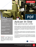 Axicon in Line Barcode Verifier