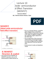 Lecture10 - MOSFET