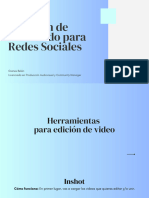 Herramientas para Edición de Videos