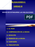 Unidad Iii Modos de Extincion de Las Obligaciones