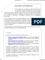 La Formación Profesional y Su Organización - 1. La Formación Profesional y Su Organización